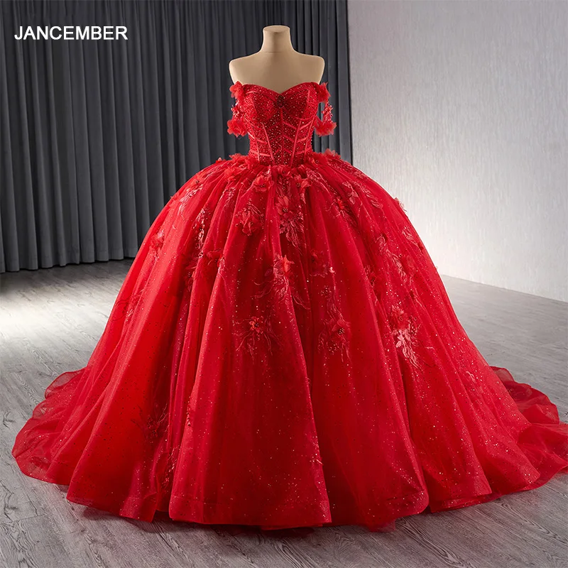 Wholesale Red Quinceanera Dresses Princess weet 16 Years Birthday Party Dresses Lace Beads Dress,1 Piece Wholesale Red Quinceanera Dresses Princess weet 16 Years Birthday Party Dresses Lace Beads Dress,1 Piece