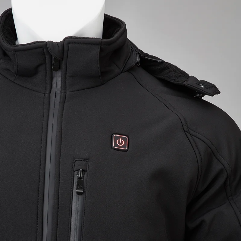 Custom Logo Self Heating Down Jacket Heated Coat for Men Women Vest With USB Heated Tactical Jacket