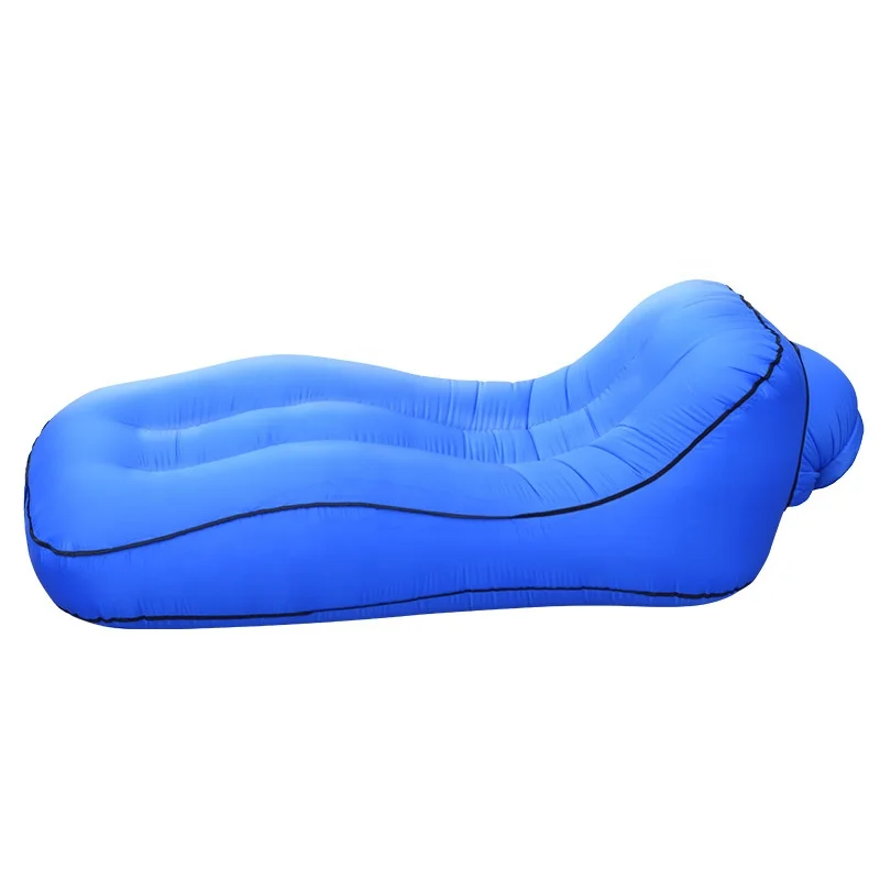 Camping Inflatable Sleeping Bag Air Lounger Couch Mattress Lazy Sofa Bed-Portable Outdoor Sleeping Gear - Image 2