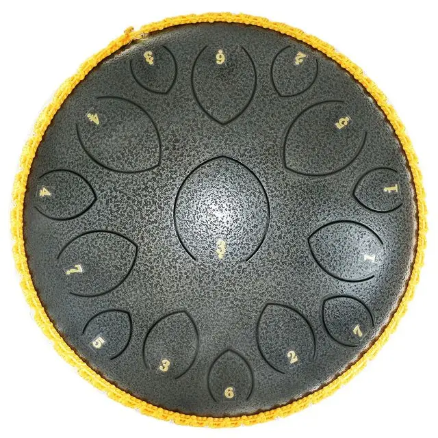 14inch Steel Tongue Drum Handpan Yoga Meditation Ethereal Drum Music