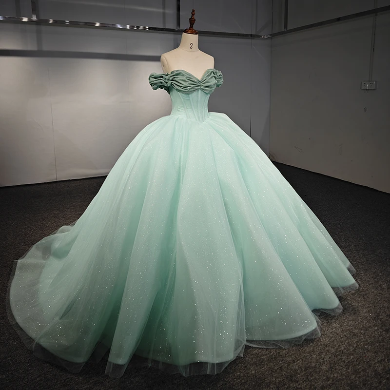 green emerald velvet dress 【Hanfu】Ethereal Green Dream | Wei & Jin Style Hanfu main image 1