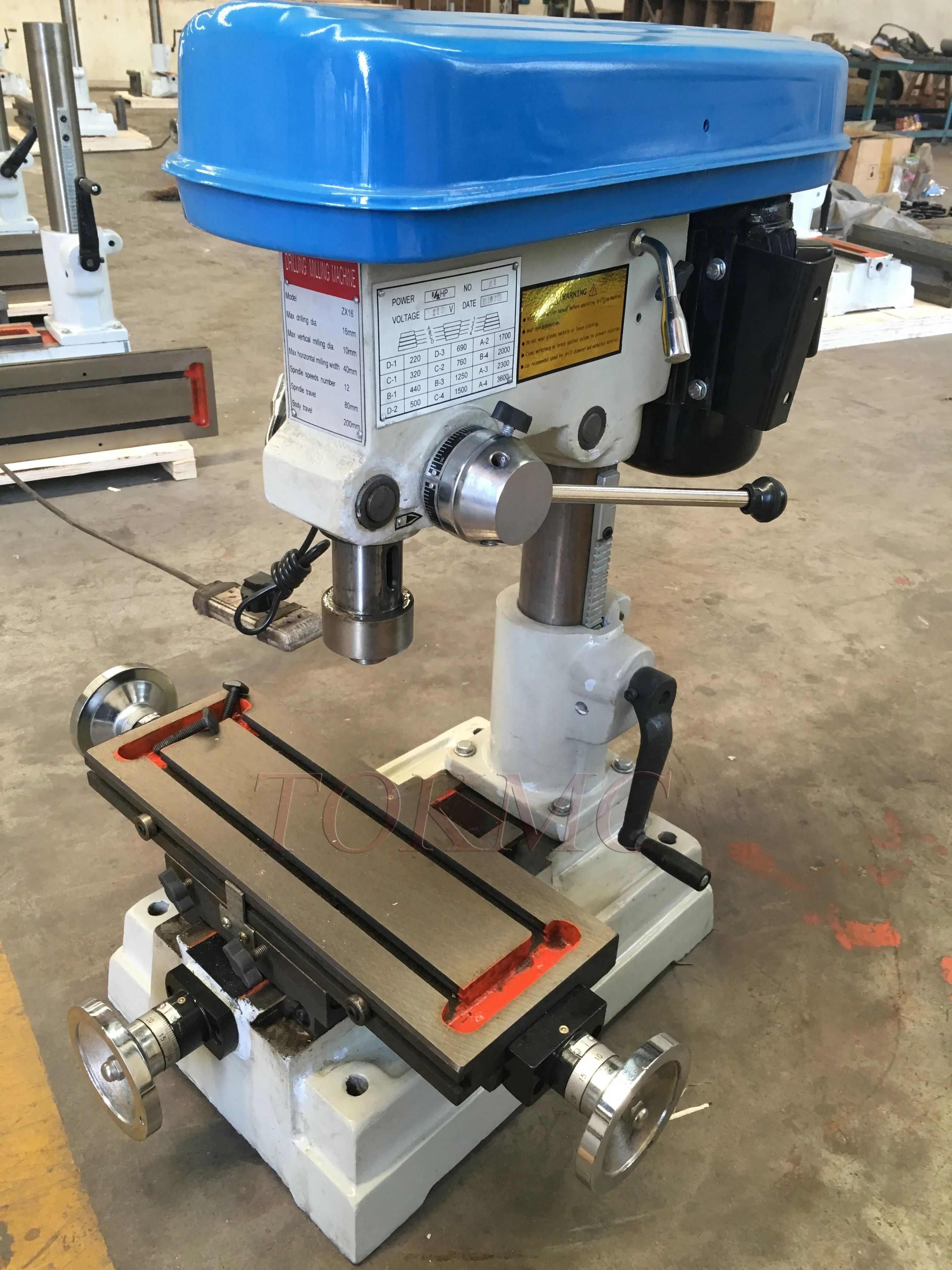 Portable Drilling & Milling Machine ZX16 - Sustainable & Versatile