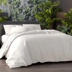 100% Organic Bamboo Super Soft Cooling Breathable Perfect Fit Deep Pocket New Design 100% Bamboo Bedding Sheet Set