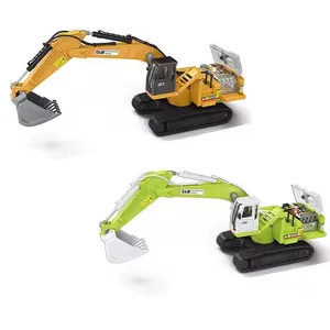 ITTL Wholesale 1:40 Hight Quality Diecast Crusher Simulate Alloy Timber Grab Metal Engineering Crawler Truck Toy