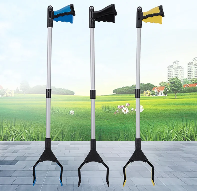 New Design Garbage Picker Easy Reacher Grabber Tool Foldable
