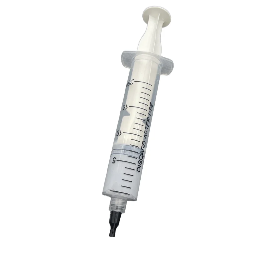 Large Syringe Package  20G  B100 Silver 1.0W/m-k CPU Silicon Heat Dissipation Compound Paste Grease
