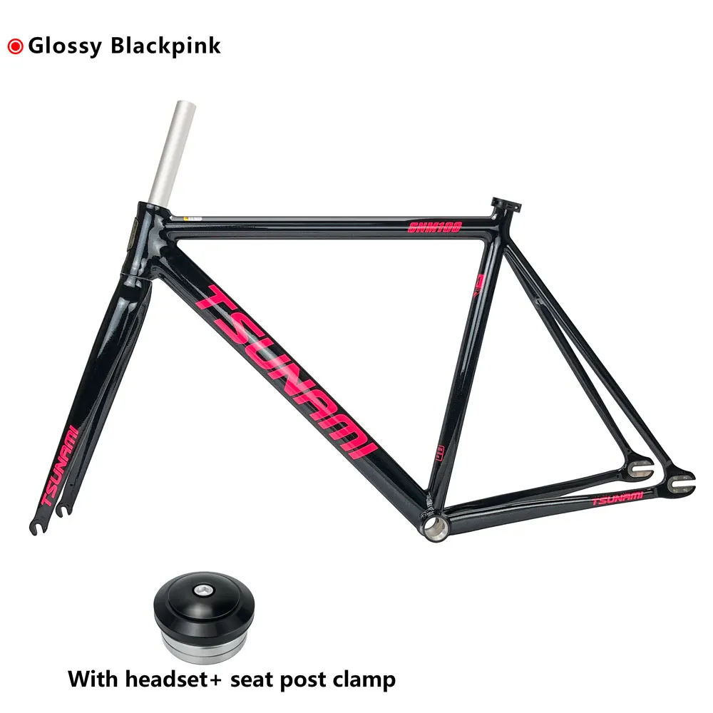 Tsunami 700C SNM 100 Aluminum Alloy Fixed Gear Bike Frame