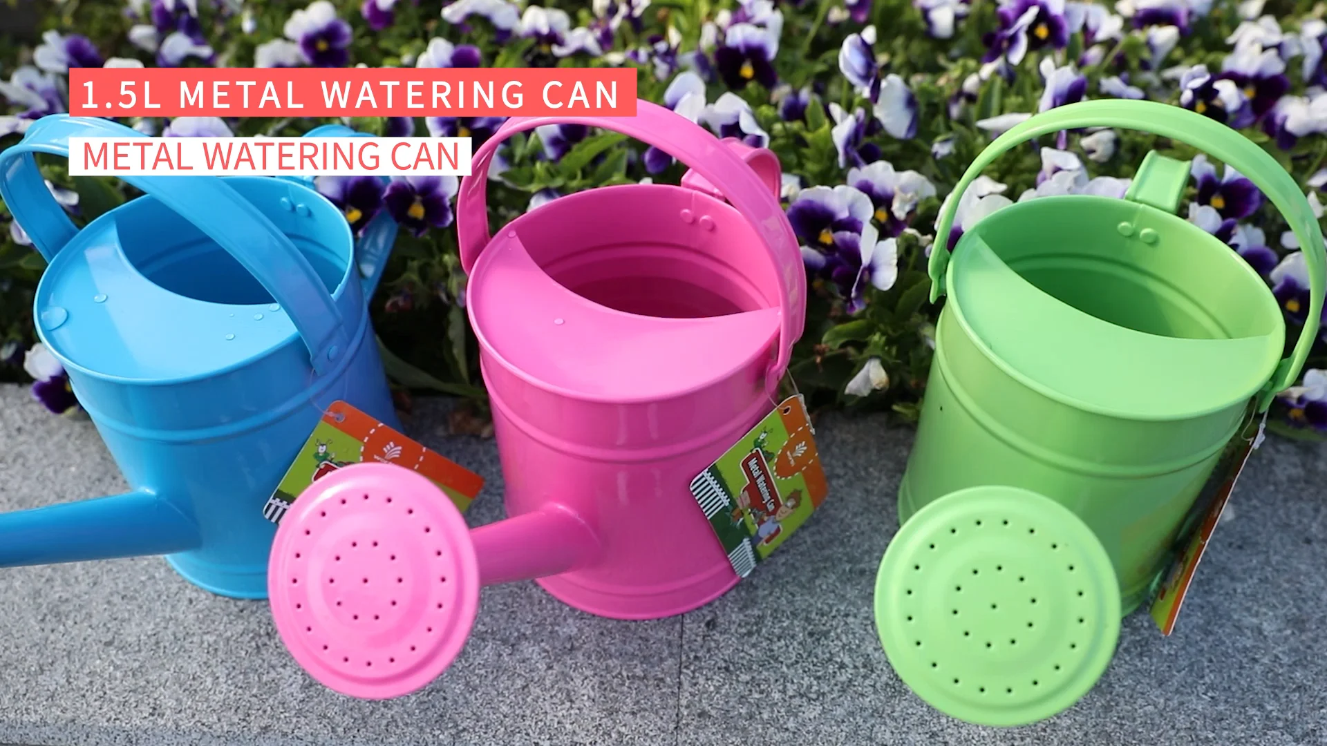 Worth Deluxe Wholesale Indoor Custom Toy Rose Flower Steel Kids Outdoor  Plants Metal Watering Can Garden