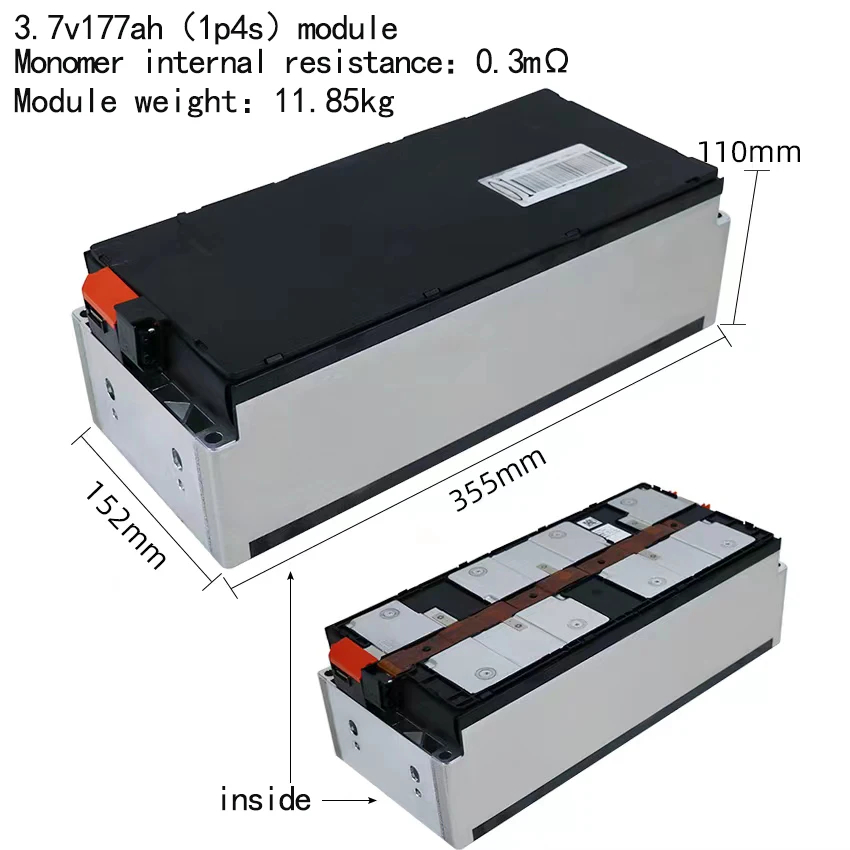 Catl Battery Module 4s1p 177ah 168v 148v 180ah 12v Ncm Lithium Ion Battery Pack For Solar 5004