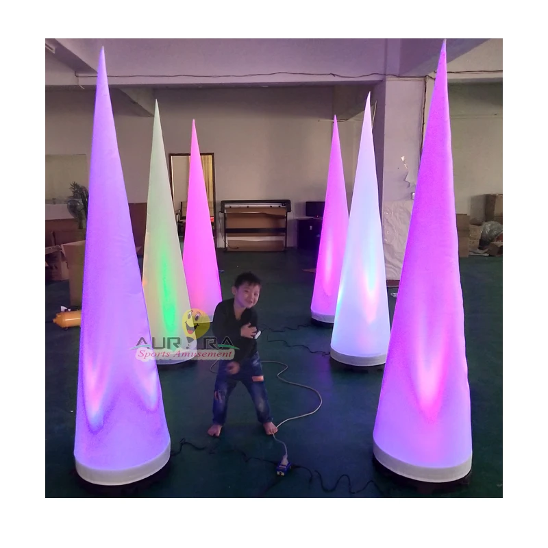 Led Lighting Inflatable Palm Tree Inflatable Lighting Trees Inflatable Led Lighting Cone Tree