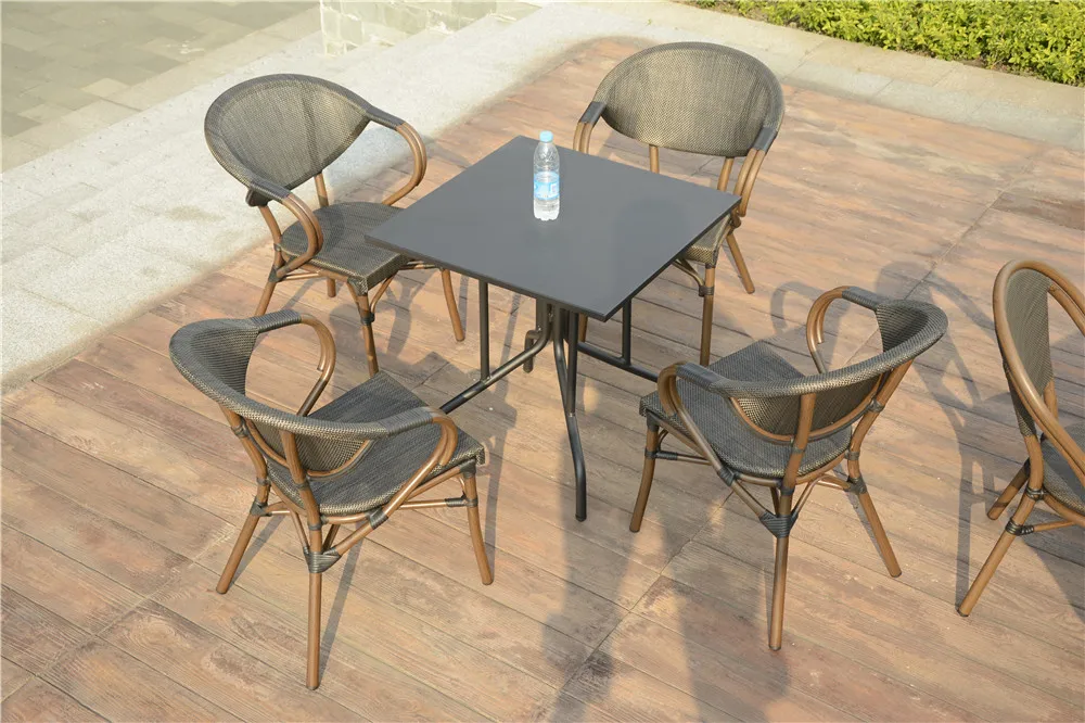 Outdoor furniture furniture square carbon steel table coffee table garden table