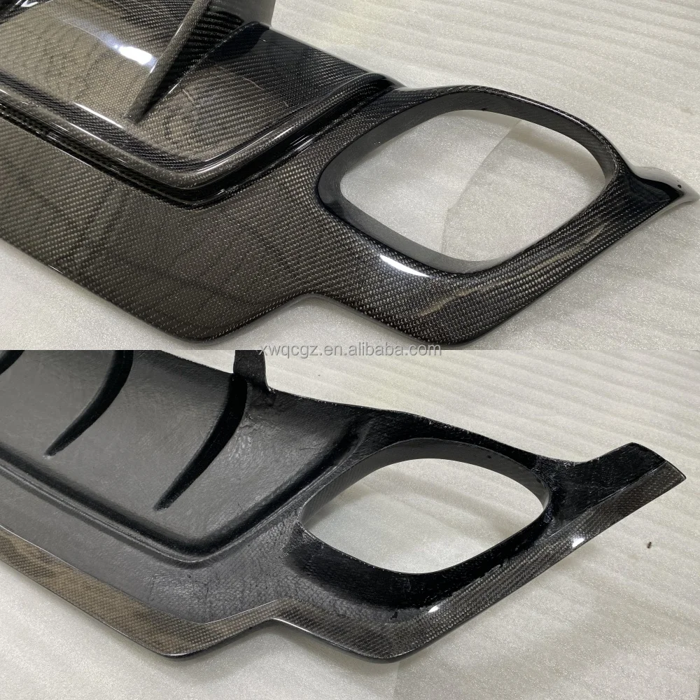 2007-2014 for Lexus IS F/isf Upgrade TOMS Style Carbon Fiber Rear Spoiler Rear Lip Rear Diffuser Bumper Body Kit
