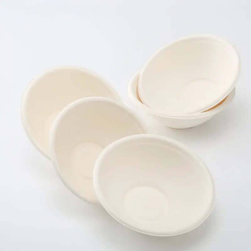 Biodegradable disposable food clamshell/3 5 compartments food box/tray/wide bowl