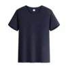 Coton peigné bleu marine
