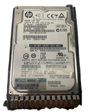 Interne 785069-B21 2.5 10K 12GB 785411-001 Bediener harde skijf