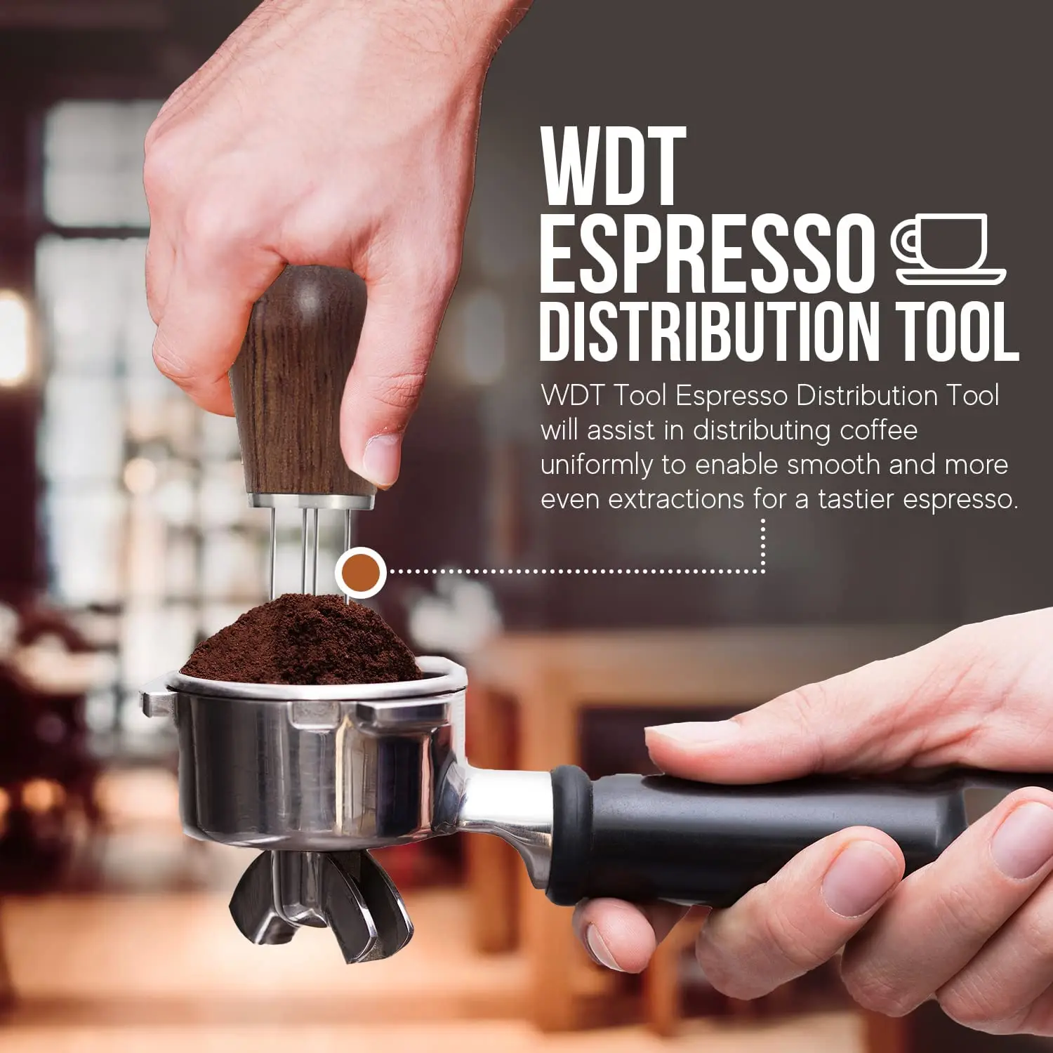 Espresso Coffee Stirrer - Coffee Stirring Tool for Espresso Distribution,  Professional Barista Hand Distribution Tool - China Coffee Stirrer and Espresso  Stirrer price