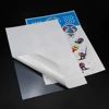 White Gloss Vinyl Sticker Paper With Clear Backing
