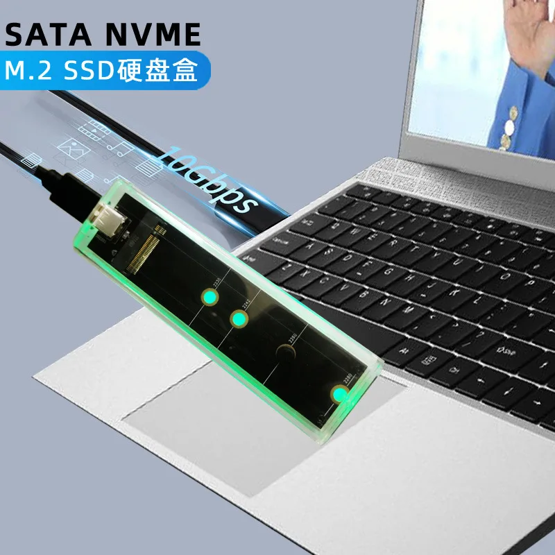 Оригинальный внешний твердотельный накопитель SSD 1 ТБ 2 до 10 г/с портативный жесткий диск для ПК
