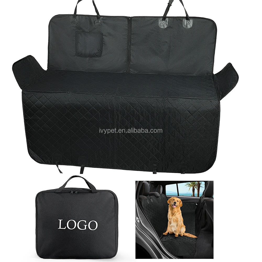 Dog Seat Cover With Hard Bottom For Back Seat Custom Logo Protector Dog Set Car Seat Cover details