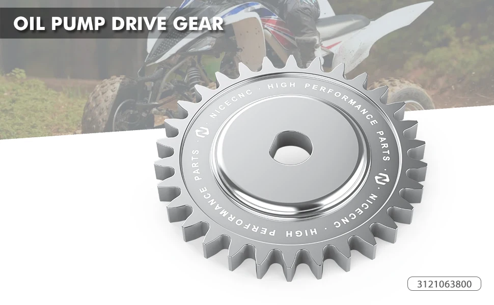 Nicecnc Oil Pump Drive Gear For Yamaha Raptor 660r 20012005 Raptor