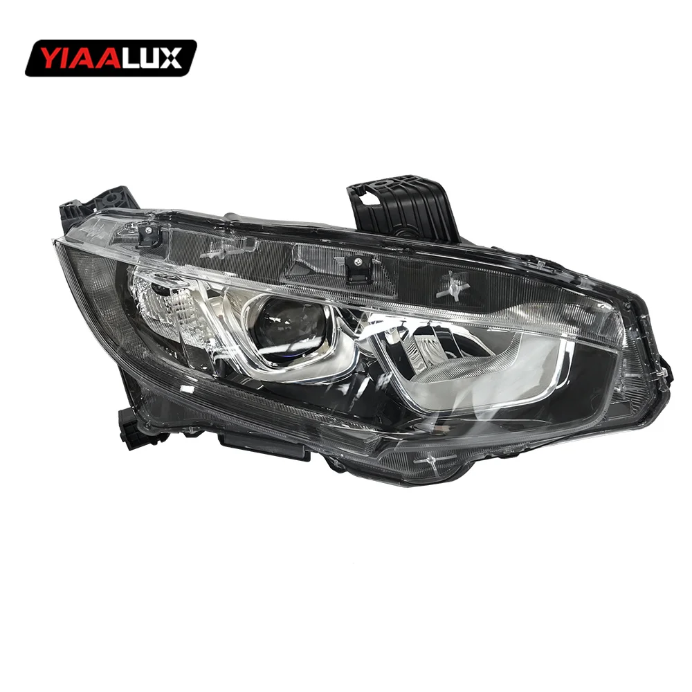 Front Bumper Headlight Headlamp Head Lamp Head Light For Honda Civic 2016-2018