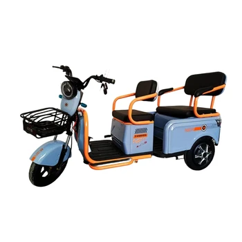 Electric Tricycles Vespa 3 Wheel Scooter China Cheap Adults E Bike 3 Wheel Cargo Bike Passenger Motorcycle Adult Open 501 - 800W