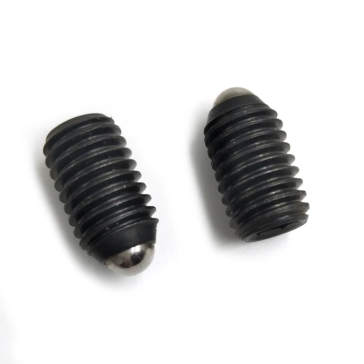 Juego de tornillos de acero inoxidable 304, m&aacute;quina sin cabeza, juego de tuercas hexagonales con extremo c&oacute;ncavo con punto de cono DIN914 m4