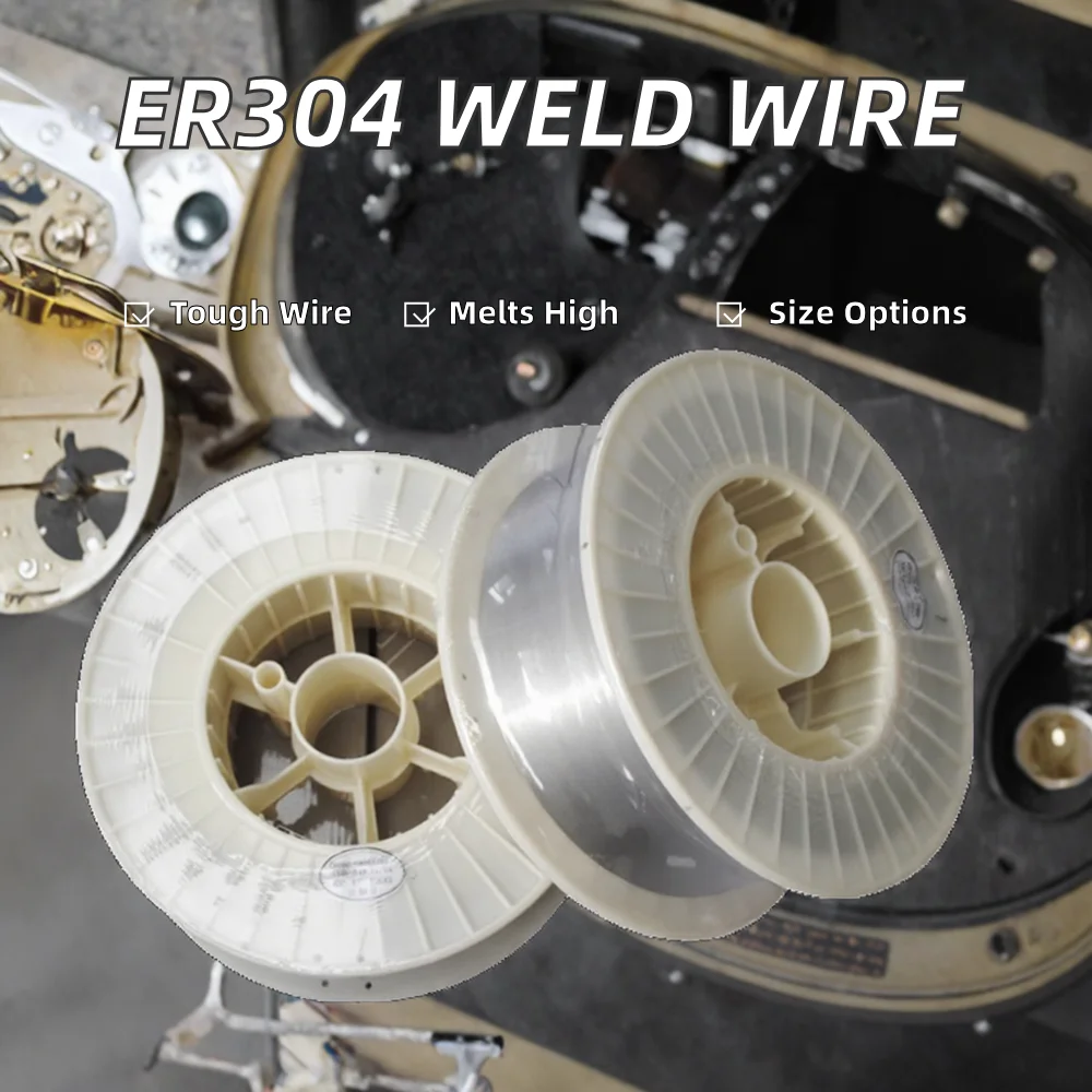 TKweld Er304 Golden Chakra Customized High Purity Stainless Steel Laser Welding Wire 0.8-1.6mm Diameter 2.2% Flux Gas Shielded details