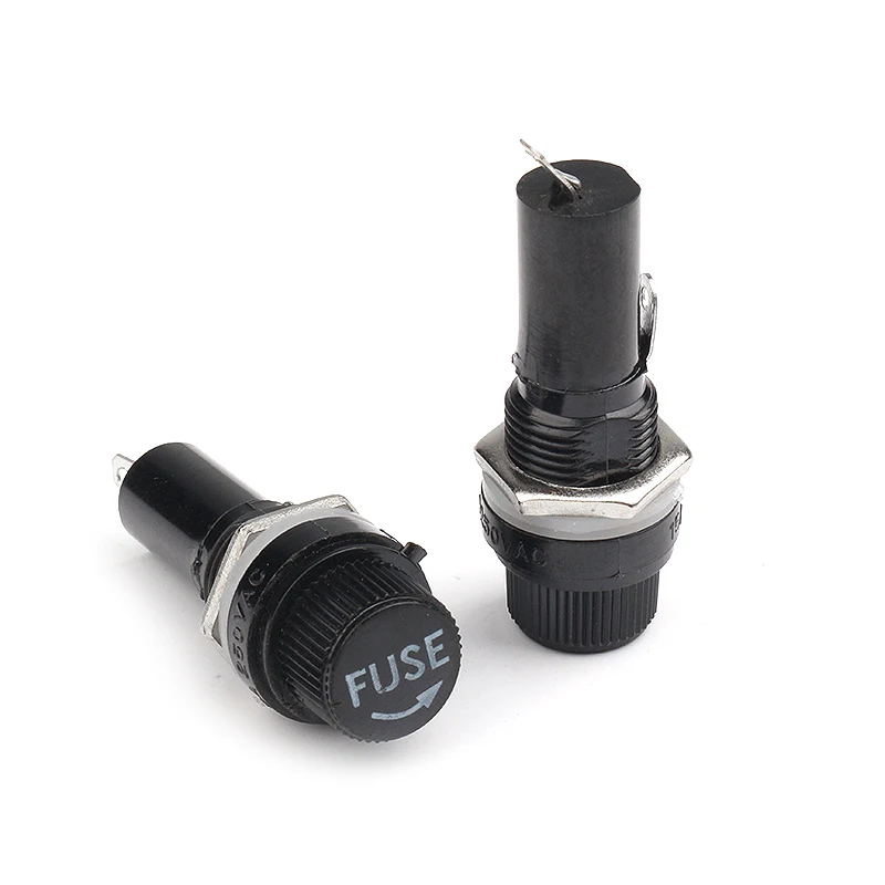 Универсальный производитель 10A 250V стеклянный держатель предохранителя Поддержка настройки