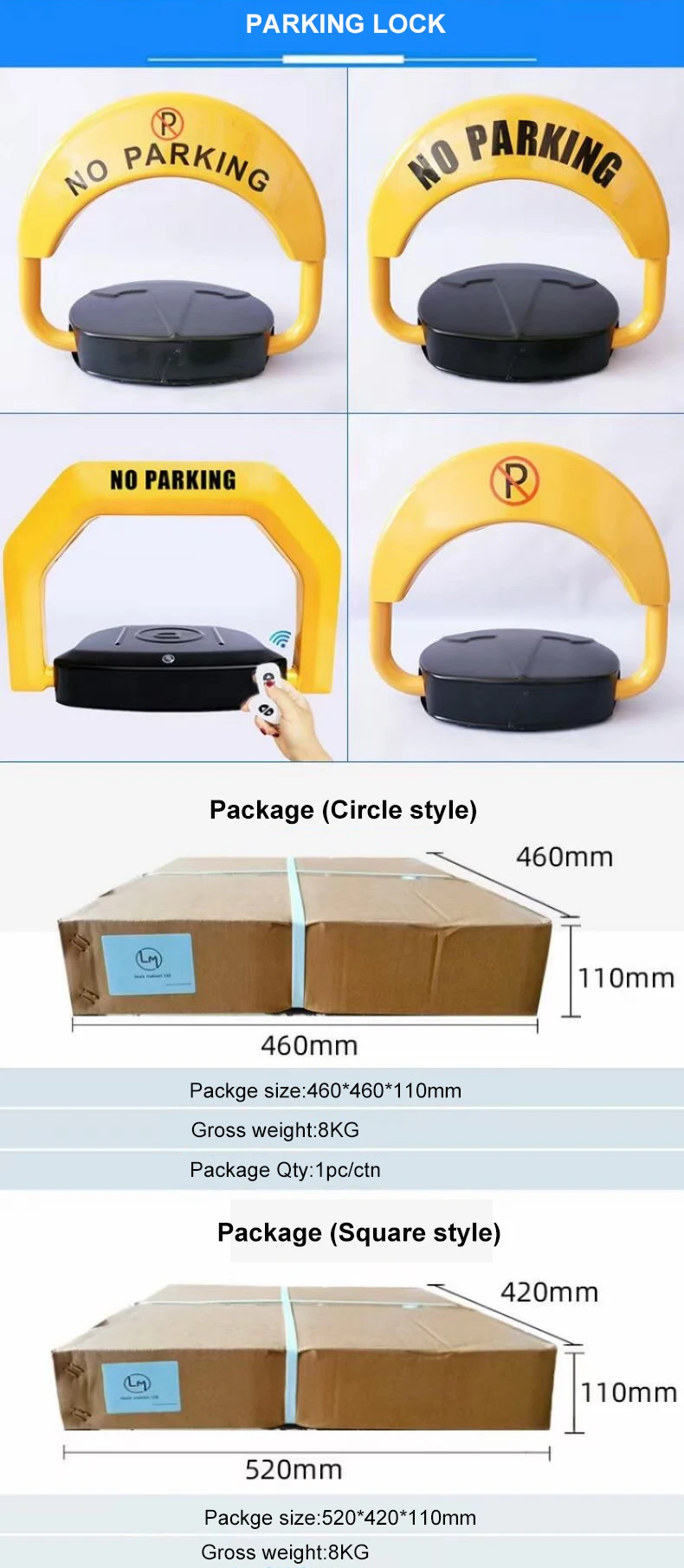 Baroxon Smart Parking Lock Indonesia