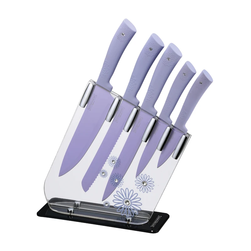 Urban Auctions - (NEW) KITCHEN KING 6 PCS KNIFE SET - NON STICK