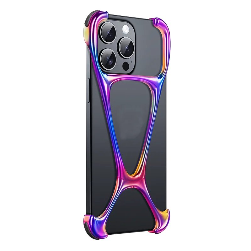 product hot sale tough shockproof aluminum alloy metal phone case cover for iphone 17 pro max 14 new arrival excellent heat dissipation-5