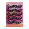 5 pairs of dazzling eyelashes