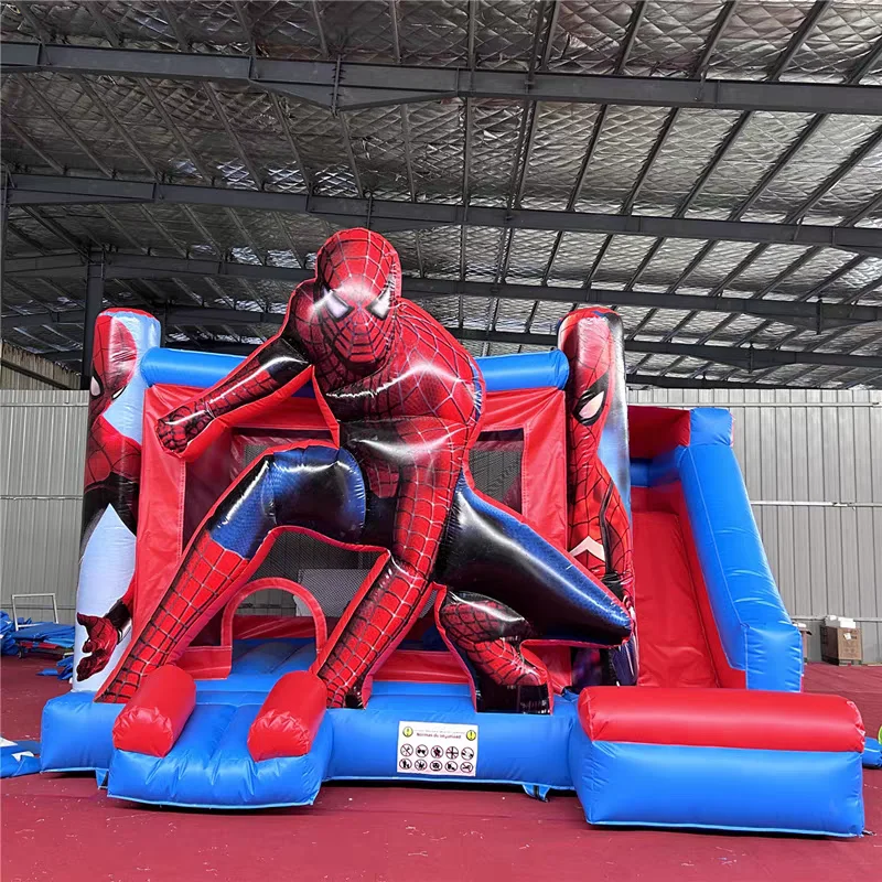 CH Customizable PVC Commercial Inflatable Bouncy Castle Fun Jumping Slide Bounce House for Kids' Entertainment manufacture