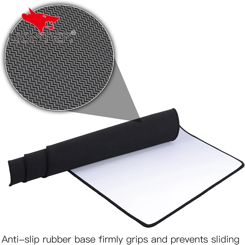 Wholesale Mouse Pad Large Deskmat White Blank Custom Desgin Neoprene