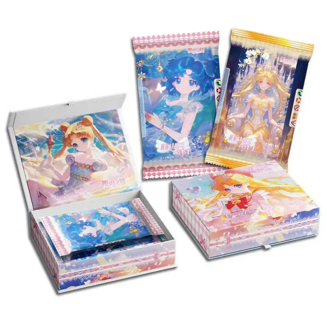 Wholesale Sailor Moon Collectible Card Rare CCG/TCG Anime Character Tsukino  Usagi Beauty Game Playing Card Toys for Kids Toys