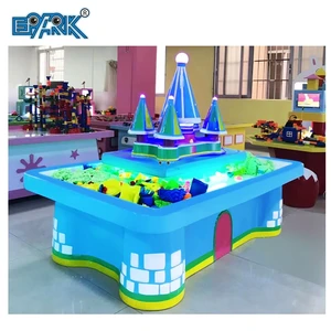 New Classic Magic Dream Castle Sand Art Table Funny Amusement Park Situational Experience Kids Metal DIY Playing Beach Home All