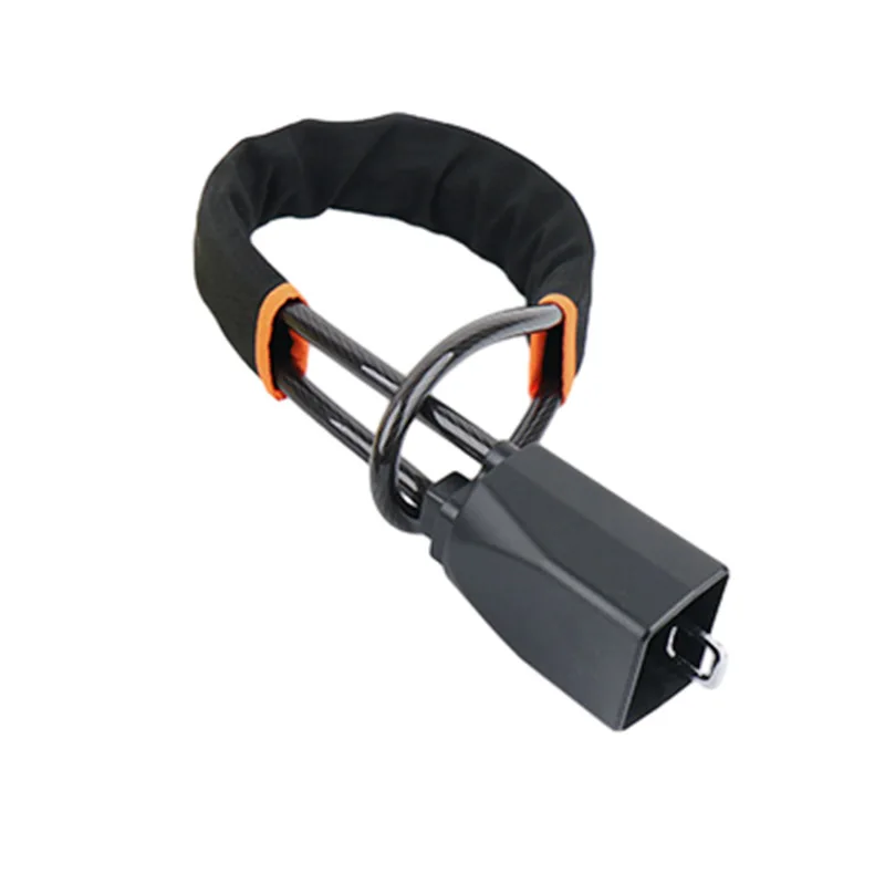 New Hot Selling Car Anti-theft Universal Steel Cable Lock Extended Thickened Steering Wheel Lock