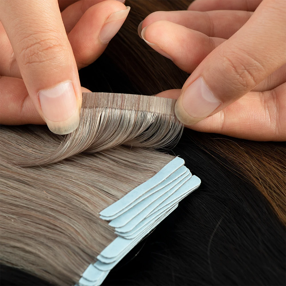 Wholesale Great Lengths Hair Extension Tape Double Drawn Bone Straight