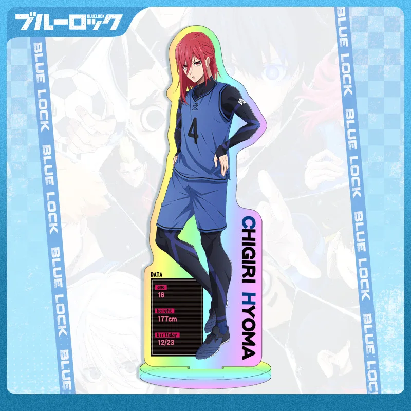 Set Figure Acriliche Blue Lock - Isagi, Bachira, Chigiri - 15 Cm
