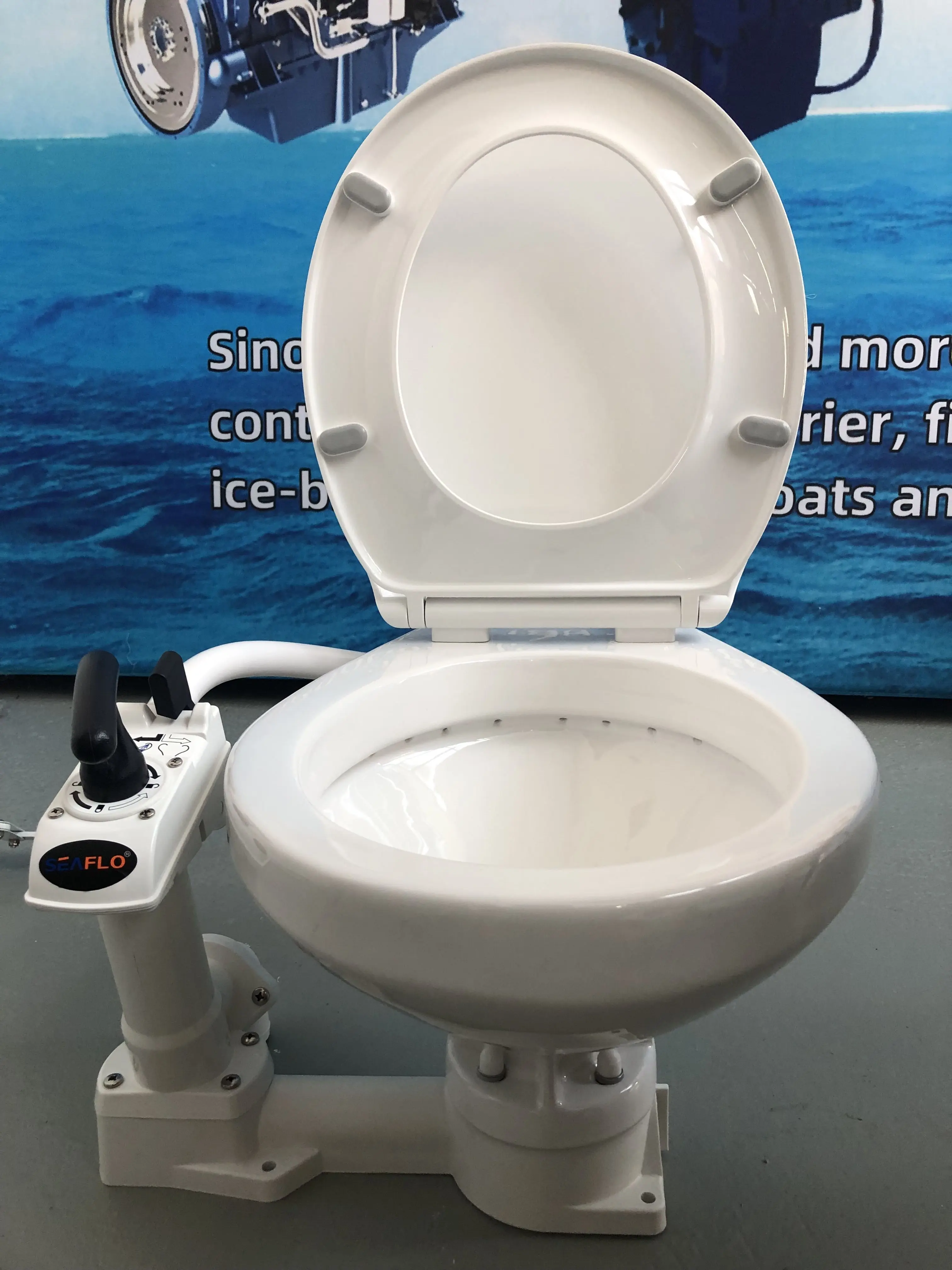 OEM DC 12V 18A Electric Toilet Marine Standard for Boat Use