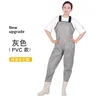 Waders en PVC gris