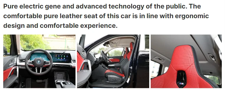 BMW ix1 Sport 2023 New Energy Vehicle for BMW ix1 Electric Car for BMW