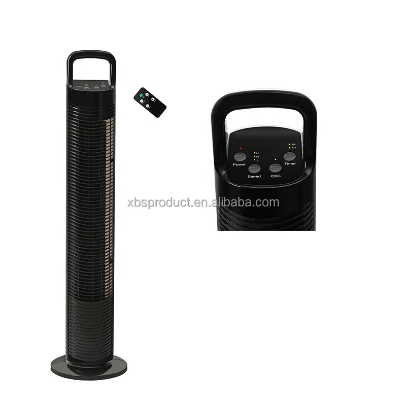 Speed Leafless Portable Tower Fan 
