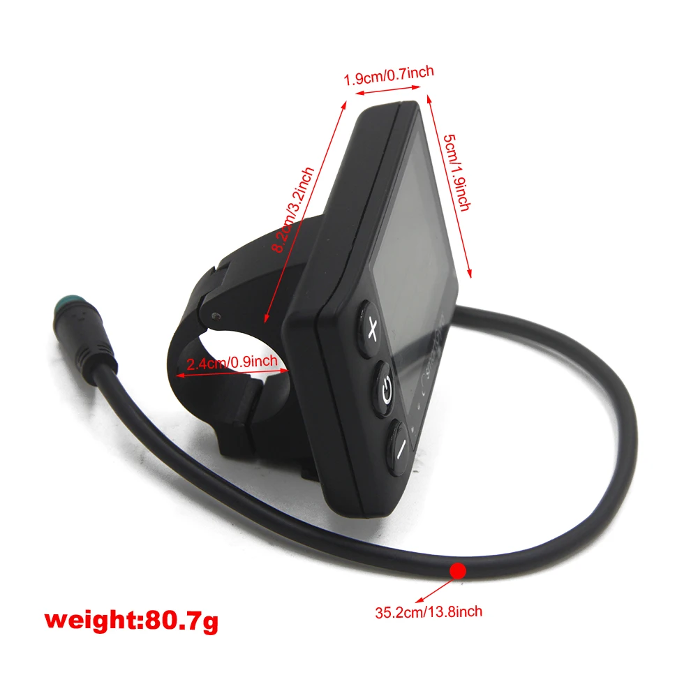 Smartgyro Digital Meter Speedometer Panel Screen with Waterproof Data Display Accessory Parts for E-Bike and Electric Scooter