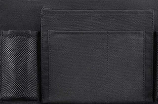 High Quality Touch Screen Tablet Holder Oxford Fabric Car Backseat Organizer with 9 Storage Pockets Back Seat Storage