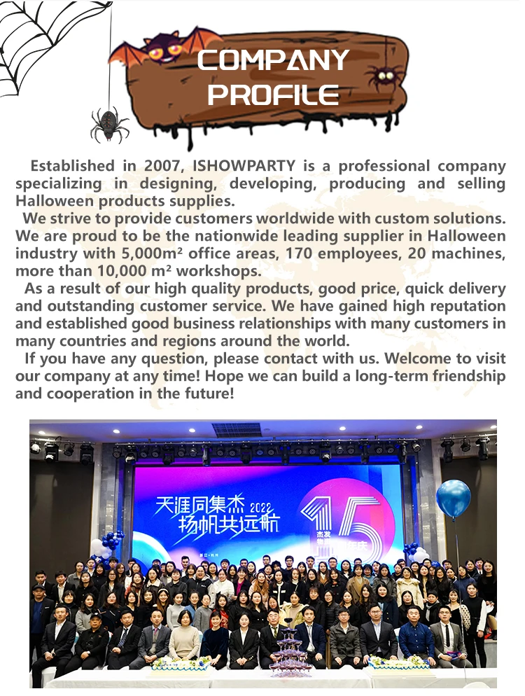 Wholesale Customized Halloween Decoration Haunted House Large Full Size