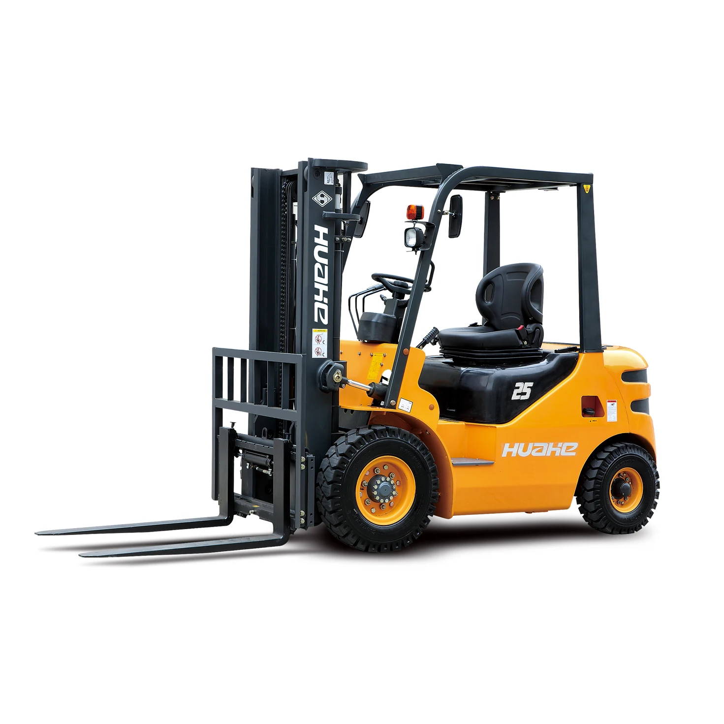 Diesel Forklift for Transporting 2.5 Tons of Goods with Simple Operation and Unloading up to 4 m