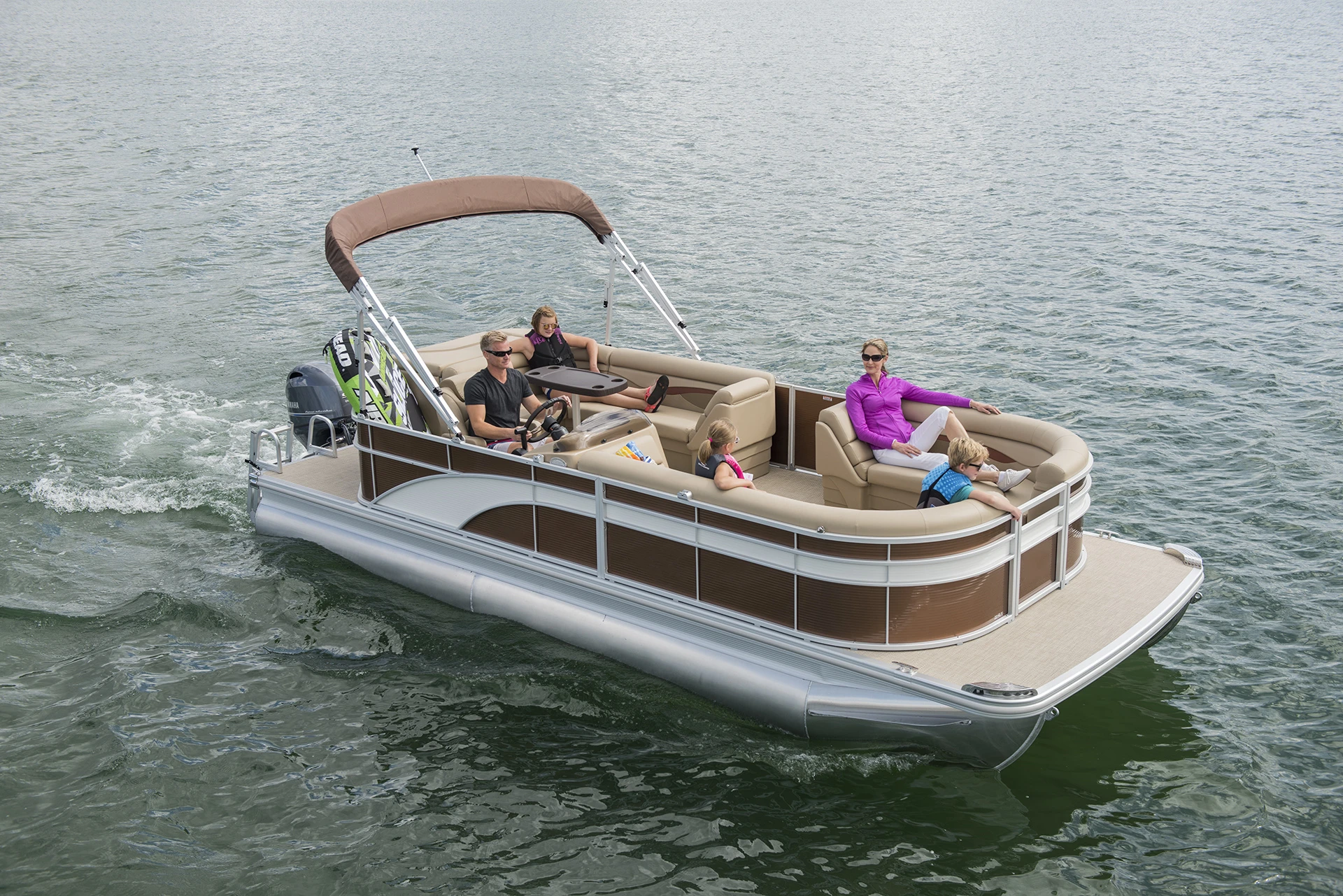 Recreational Brand New High Performance Fiberglass Expanding Pontoon