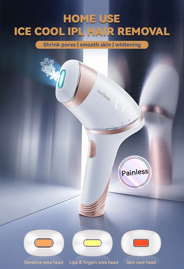 Notime Best Effective Safe and Fast Laser Ipl Hair Removal Permanent Skin Rejuvenation IPL Laser Hair Removal